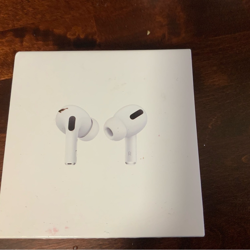 Apple AirPods Pro ear buds. Excellent condition - only worn once, or twice.